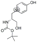 N-(叔丁氧羰基)-D-酪氨醇 结构式