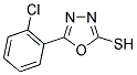 5-(2-CHLORO-PHENYL)-[1,3,4]OXADIAZOLE-2-THIOL 结构式