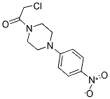 1-(CHLOROACETYL)-4-(4-NITROPHENYL)PIPERAZINE 结构式