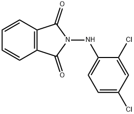 2-(2,4-DICHLOROANILINO)-1H-ISOINDOLE-1,3(2H)-DIONE 结构式