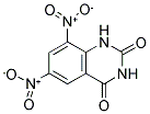 6,8-DINITRO-2,4-(1H,3H)QUINAZOLINEDIONE 结构式