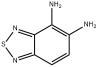 2,1,3-苯并噻二唑-4,5-二胺 结构式