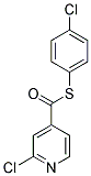 4-CHLOROPHENYL 2-CHLOROPYRIDINE-4-CARBOTHIOATE 结构式