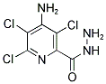 4-AMINO-3,5,6-TRICHLOROPYRIDINE-2-CARBOHYDRAZIDE 结构式