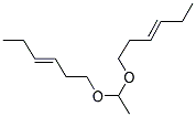 ACETALDEHYDE DI-3-HEXENYL ACETAL 结构式