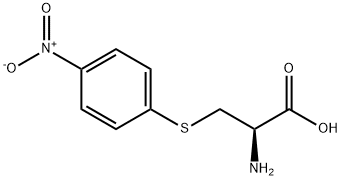 S-(4-硝基苯基)-L-半胱氨酸 结构式