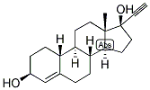 4-ESTREN-17-ALPHA-ETHYNYL-3-BETA, 17-BETA-DIOL 结构式