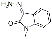 3-Hydrazono-1-methyl-1,3-dihydro-indol-2-one 结构式
