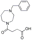 4-(4-Benzyl-1,4-diazepan-1-yl)-4-oxobutanoic acid 结构式