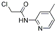 2-CHLORO-N-(4-METHYLPYRIDIN-2-YL)ACETAMIDE 结构式