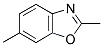 2,6-DIMETHYLBENZOXAZOLE 结构式