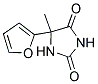 5-(2-Furyl)-5-methylimidazolidine-2,4-dione 结构式