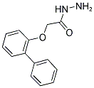 (BIPHENYL-2-YLOXY)-ACETIC ACID HYDRAZIDE 结构式