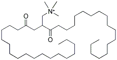 N,N,N-TRIMETHYL-2,3-BIS(STEAROYLOXY)PROPYLAMMONIUM CHLORIDE 结构式