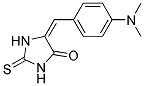 5-(4-DIMETHYLAMINO-BENZYLIDENE)-2-THIOXO-IMIDAZOLIDIN-4-ONE 结构式