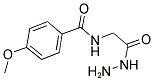 N-(2-HYDRAZINO-2-OXOETHYL)-4-METHOXYBENZAMIDE 结构式