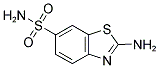 2-AMINO-1,3-BENZOTHIAZOLE-6-SULFONAMIDE 结构式