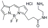 4,4-Difluoro-5,7-dimethyl-4-bora-3a,4a-diaza-s-indacene-3-propionyl ethylenediamine, hydrochloride 结构式