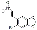 1-(6-BROMO-3,4-METHYLENEDIOXYPHENYL)-2-NITROETHENE 结构式