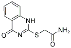 2-[(4-OXO-1,4-DIHYDROQUINAZOLIN-2-YL)THIO]ACETAMIDE 结构式