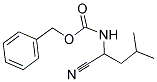 BENZYL (1-CYANO-3-METHYLBUTYL)CARBAMATE 结构式