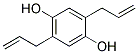 2,5-DIALLYLBENZENE-1,4-DIOL 结构式