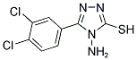 4-AMINO-3-(3,4-DICHLOROPHENYL)-5-MERCAPTO-4H-1,2,4-TRIAZOLE 结构式
