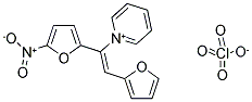 1-[2-(2-FURYL)-1-(5-NITRO-2-FURYL)VINYL]PYRIDINIUM PERCHLORATE 结构式