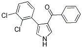 (4-(2,3-二氯苯基)-1H-吡咯-3-基)(苯基)甲酮 结构式