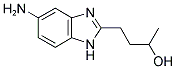 4-(5-AMINO-1H-BENZOIMIDAZOL-2-YL)-BUTAN-2-OL 结构式