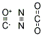 Carbon monoxide-carbon dioxide, nitrogen 结构式