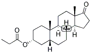 5-BETA-ANDROSTAN-3-ALPHA-OL-17-ONE PROPIONATE 结构式