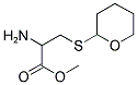 2-AMINO-3-[(TETRAHYDROPYRAN-2-YL)THIO]PROPIONIC ACID, METHYL ETHER, OXALATE 结构式