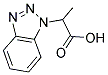 2-BENZOTRIAZOL-1-YL-PROPIONIC ACID 结构式