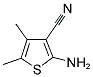 2-氨基-3-腈基-4,5-二甲基噻吩 结构式