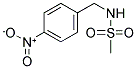 N-METHYL-(4-NITRO)-BENZYL SULFONAMIDE 结构式