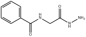 N-(2-肼基-2-氧代乙基)苯甲酰胺 结构式
