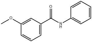 3-METHOXY-N-PHENYLBENZAMIDE 结构式