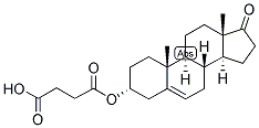 5-ANDROSTEN-3-ALPHA-OL-17-ONE HEMISUCCINATE 结构式