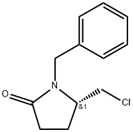 (S)-1-BENZYL-5-CHLOROMETHYL-2-PYRROLIDINONE 结构式