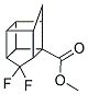 METHYL 10,10-DIFLUOROPENTACYCLO[5.3.0.0(2,5).0(3,9).0(4,8)]DECANE-2-CARBOXYLATE 结构式