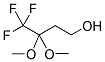 4,4,4-TRIFLUORO-3,3-DIMETHOXYBUTANOL 结构式