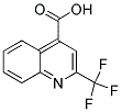 2-(TRIFLUOROMETHYL)QUINOLINE-4-CARBOXYLIC ACID 结构式
