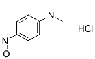 N,N-DIMETHYL-P-NITROSOANILINE HYDROCHLORIDE 结构式