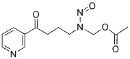 4-(Acetoxymethyl)nitrosamino]-1-(3-pyridyl)-1-butanone 结构式