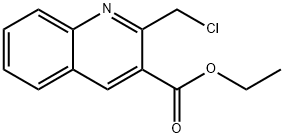 ETHYL 2-(CHLOROMETHYL)-3-QUINOLINECARBOXYLATE 结构式