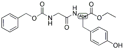 CBZ-GLY-L-TYR ETHYL ESTER 结构式