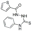 1-(2-THIOPHENECARBONYL)-4-PHENYLTHIOSEMICARBAZIDE 结构式