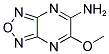 6-METHOXY[1,2,5]OXADIAZOLO[3,4-B]PYRAZIN-5-AMINE 结构式