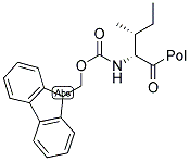FMOC-D-ILE-SASRIN(TM)-RESIN 结构式